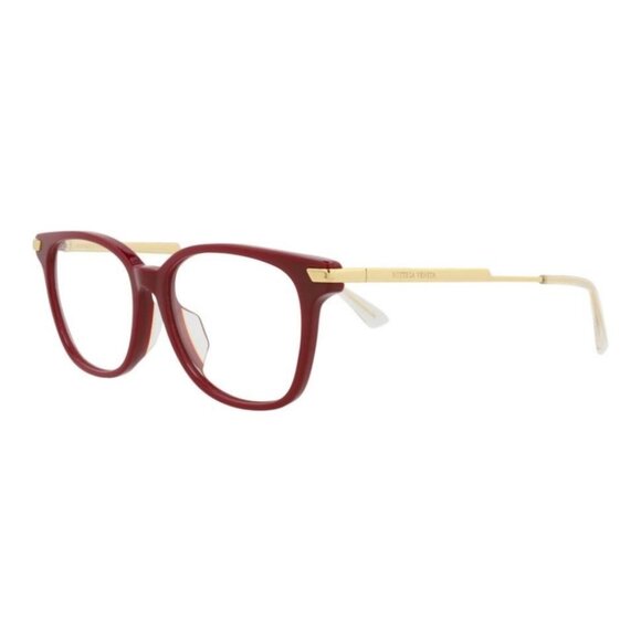 Bottega Veneta Womens Square/Rectangle Burgundy Gold Transparent Fashion - Picture 1 of 4